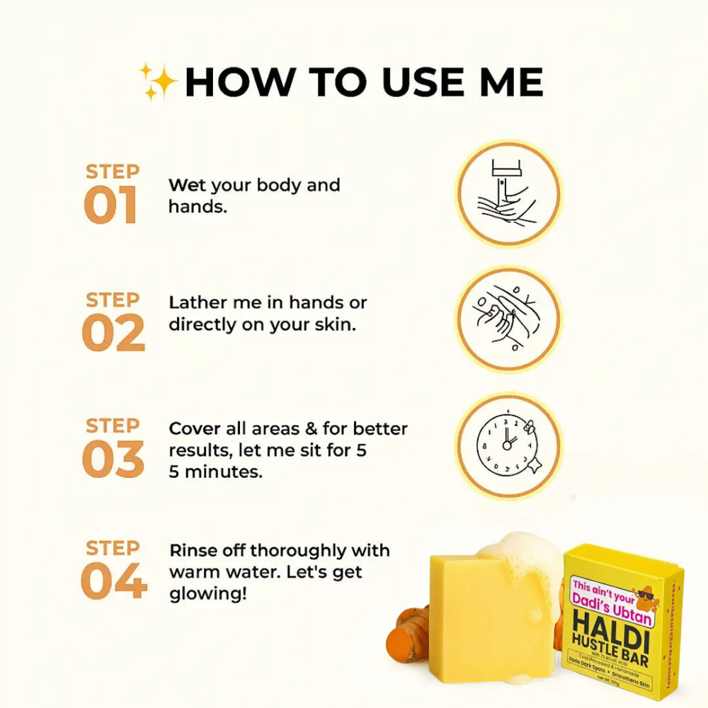 Kojic Acid & Turmeric Soap Bar