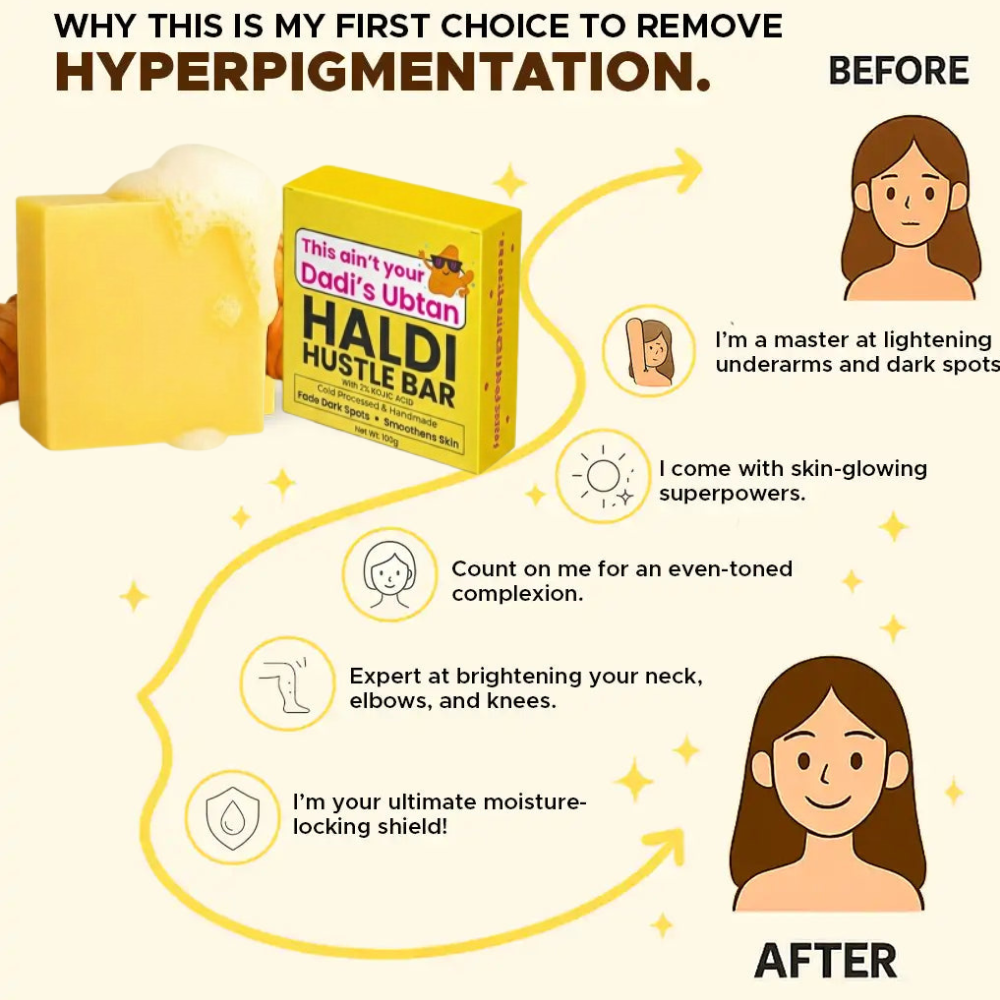 Kojic Acid & Turmeric Soap Bar