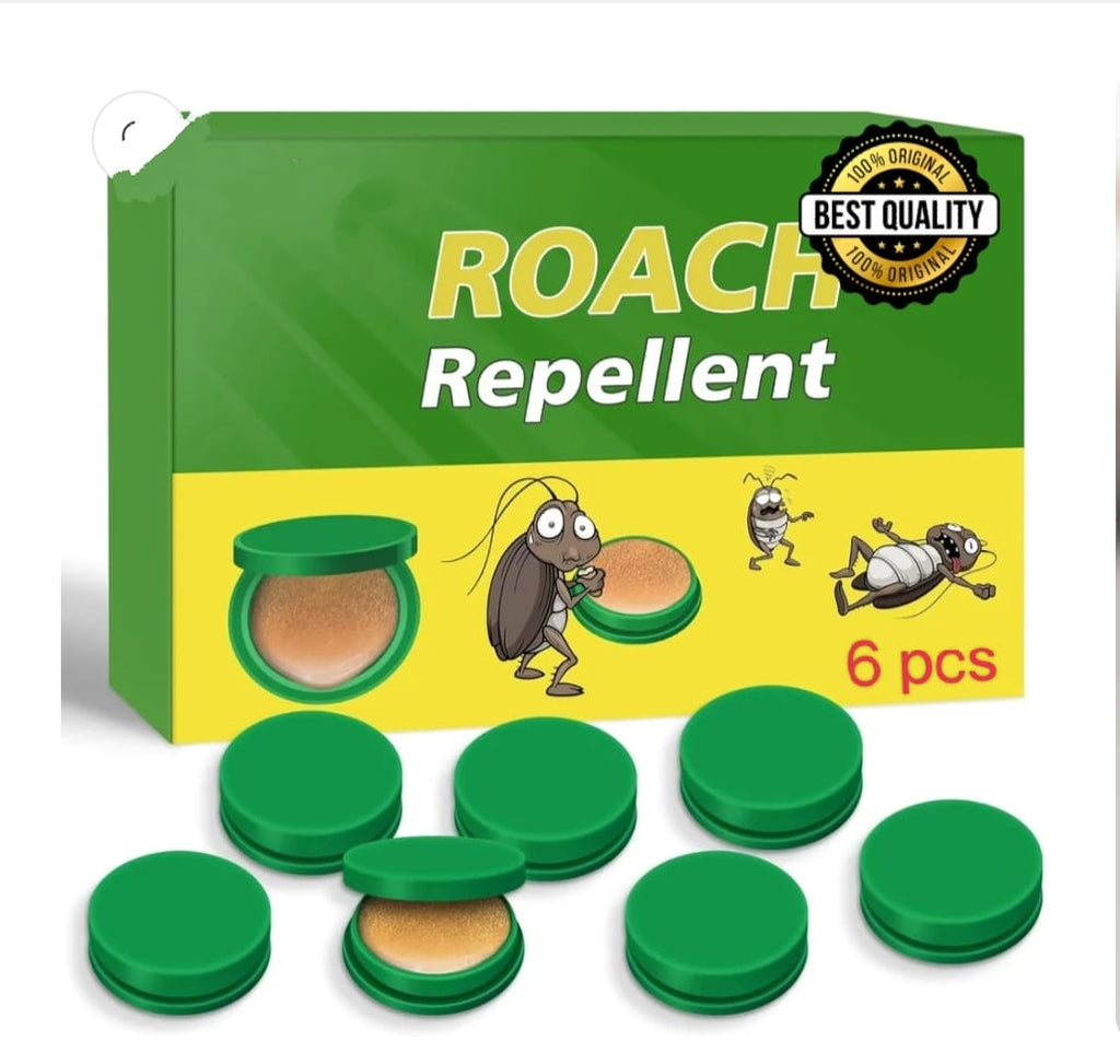 Cockroach Killer Roach Gel- Long-Lasting Pest Control for Home, Kitchen & Office Pack of 6 Pcs