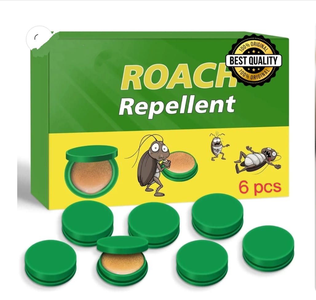 Cockroach Killer Roach Gel- Long-Lasting Pest Control for Home, Kitchen & Office Pack of 6 Pcs